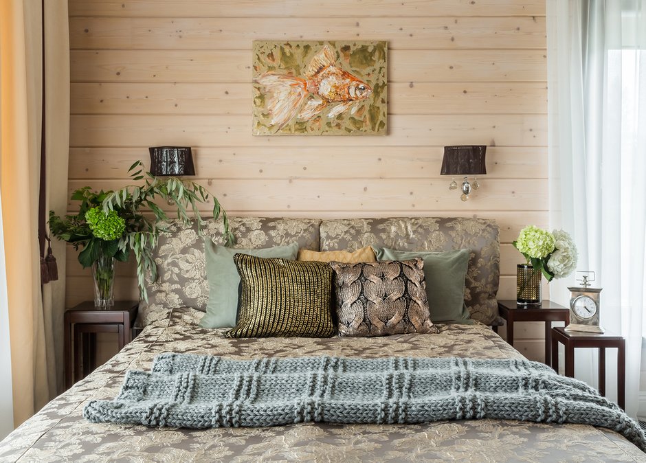 Фотография: Спальня в стиле Классический, Современный, Дом, Проект недели, Дом и дача, Московская область, 4 и больше, Более 90 метров, Елена Французова – фото на INMYROOM