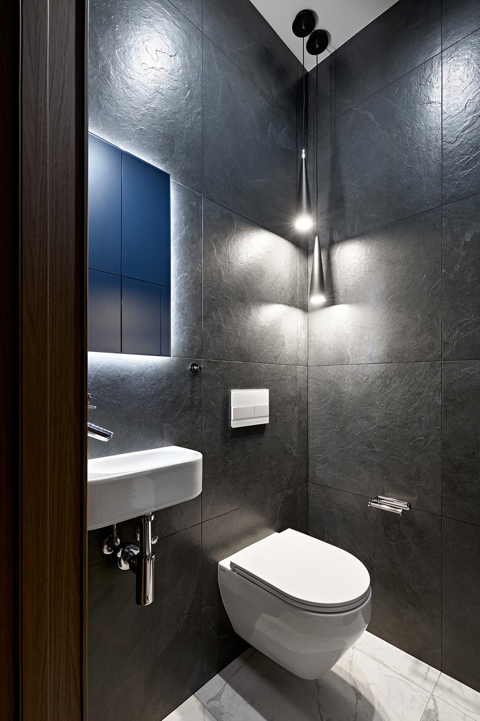 Фотография: Ванная в стиле Современный, Проект дня, Санкт-Петербург, 2 комнаты, 60-90 метров – фото на INMYROOM