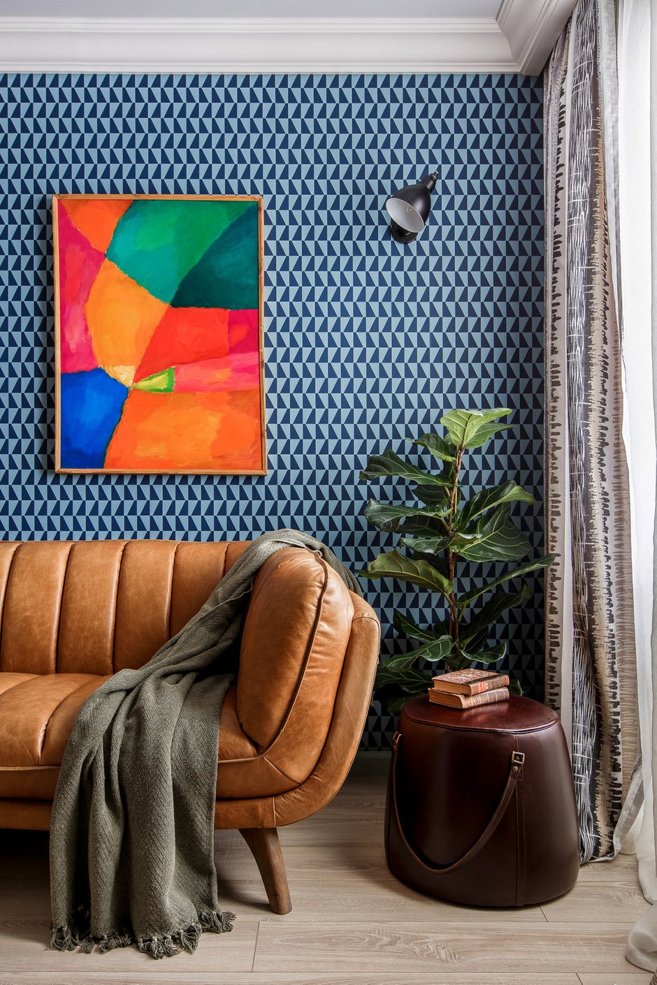 Фотография: Кабинет в стиле Современный, Квартира, Проект недели, Монолитный дом, 3 комнаты, 60-90 метров, Саратов, Quadrum Studio – фото на INMYROOM