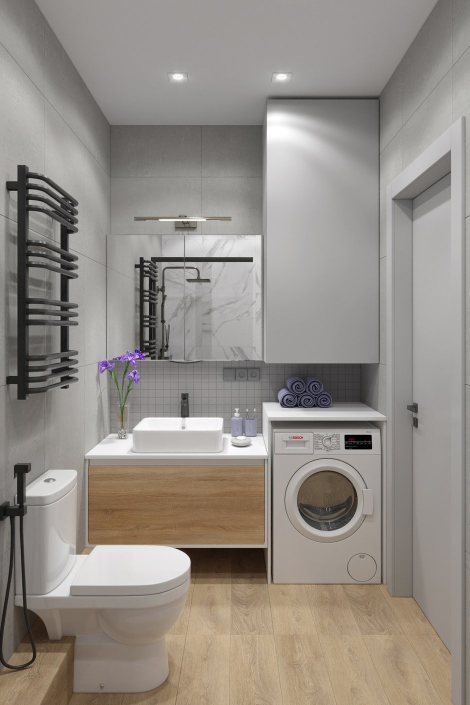 Фотография:  в стиле , Современный, Квартира, Студия, Проект недели, Москва, 40-60 метров, Ольга Москаленко – фото на INMYROOM