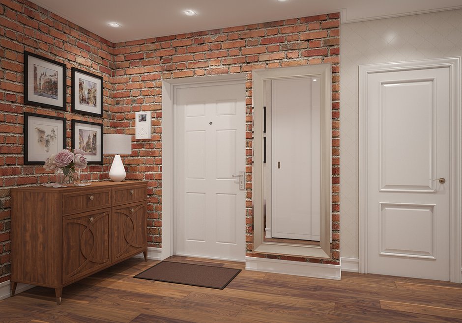 Фотография: Прихожая в стиле Прованс и Кантри, Лофт, Современный, Квартира, Проект недели, Москва, Студия 3.14, Тимур Абдрахманов, Ирина Леготкина, новостройка, Монолитный дом, 3 комнаты, 60-90 метров – фото на INMYROOM