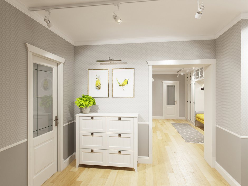 Фотография: Прихожая в стиле Прованс и Кантри, Квартира, Проект дня, Татьяна Воронцова – фото на INMYROOM