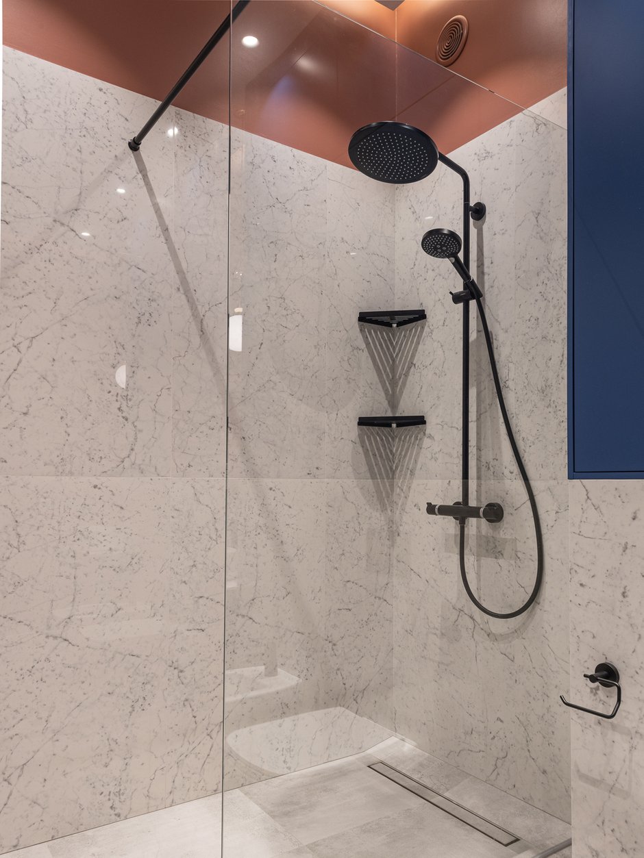 Фотография: Ванная в стиле Современный, Квартира, Проект недели, Москва, 3 комнаты, Более 90 метров, Елена Акимова – фото на INMYROOM