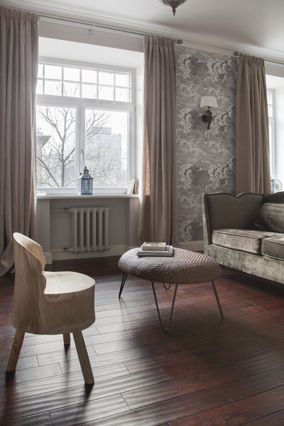 Фотография: Гостиная в стиле Прованс и Кантри, Классический, Современный, Эклектика, Квартира, Проект недели, Москва, Ариана Ахмад, Татьяна Карякина, 4 и больше, #эксклюзивныепроекты – фото на INMYROOM