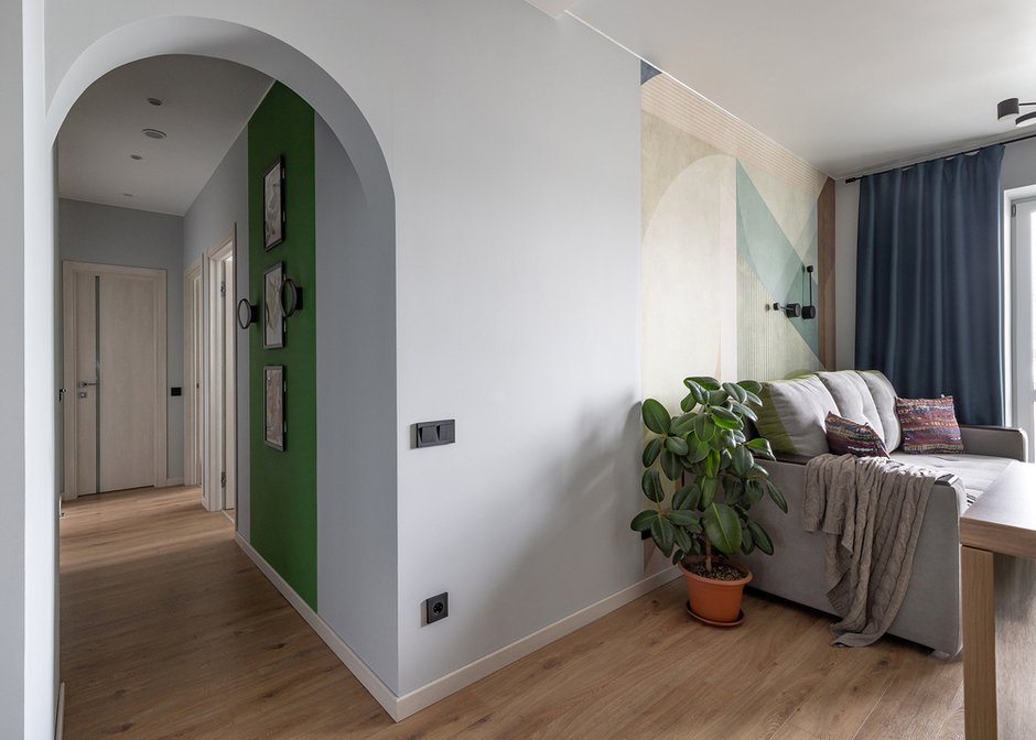 Фотография: Прихожая в стиле Современный, Квартира, Проект недели, Санкт-Петербург, 3 комнаты, 60-90 метров, SnetDesign, Екатерина Безъязычная – фото на INMYROOM