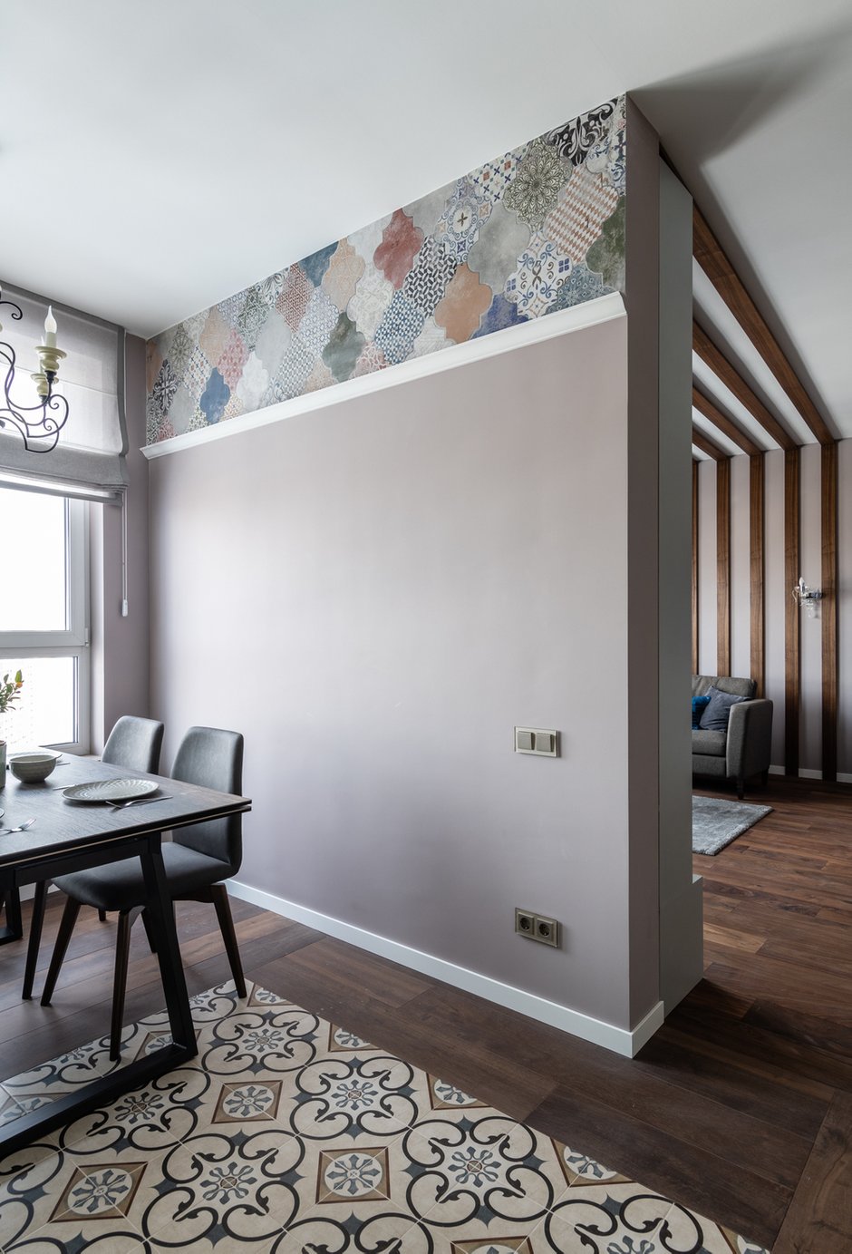 Фотография: Кухня и столовая в стиле Прованс и Кантри, Современный, Квартира, Проект недели, Москва, 3 комнаты, Более 90 метров, Sella Interior and Design, Светлана Цисвилер – фото на INMYROOM