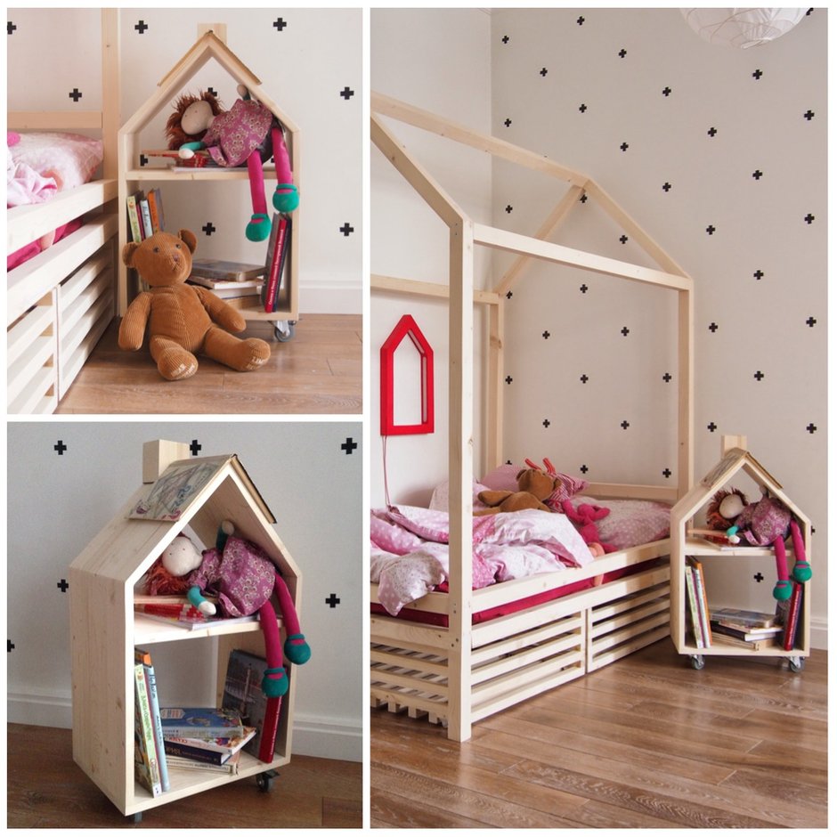 Фотография: Спальня в стиле Современный, Эклектика, Детская, Скандинавский, Карта покупок, Россия, Мебель и свет, Гид, Эко, made in russia, екатерина грачева, lllooch, Эллипс мебель, le citron – фото на INMYROOM