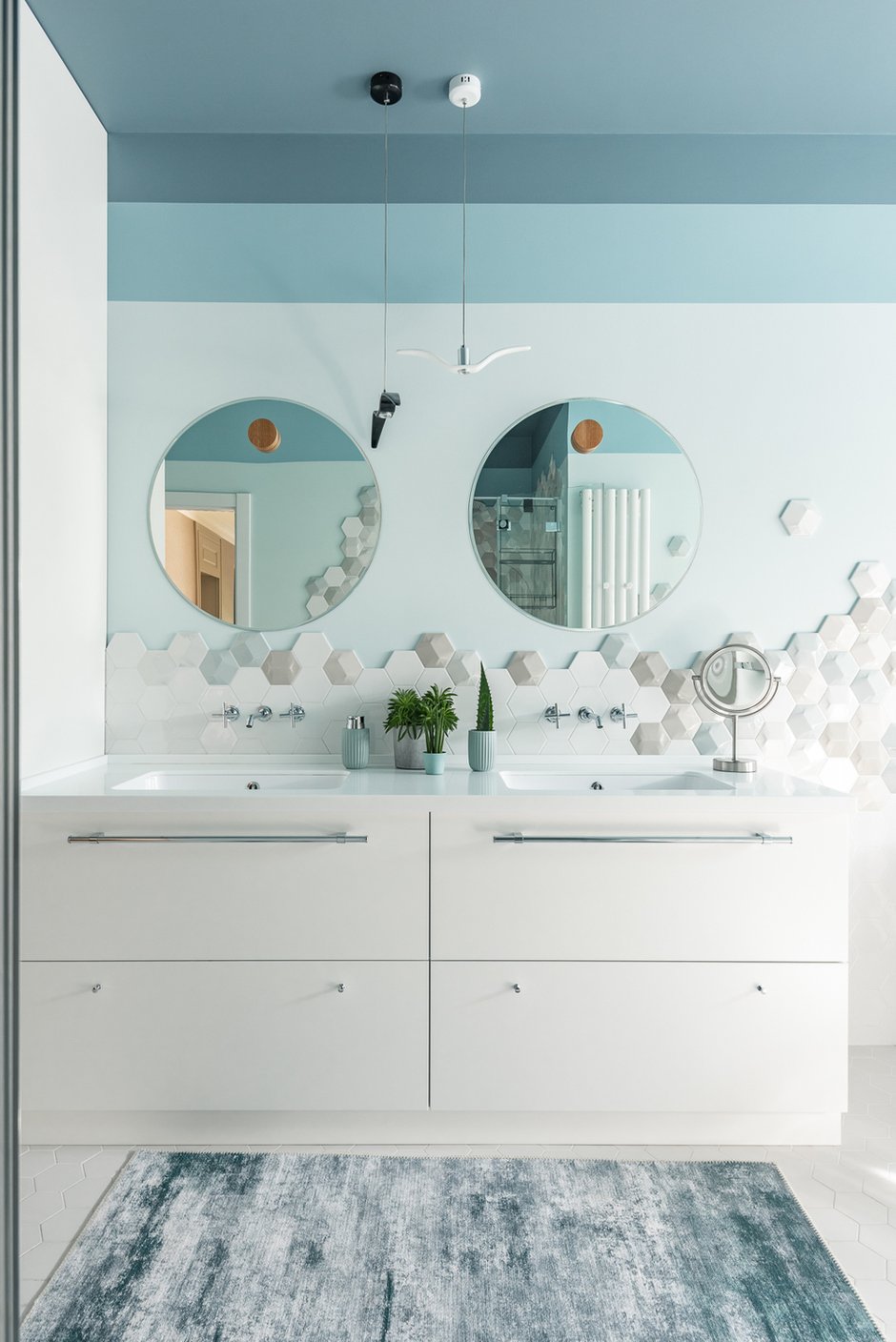 Фотография: Ванная в стиле Современный, Эклектика, Квартира, Проект недели, Екатеринбург, 4 и больше, Более 90 метров, Ксения Ерлакова – фото на INMYROOM