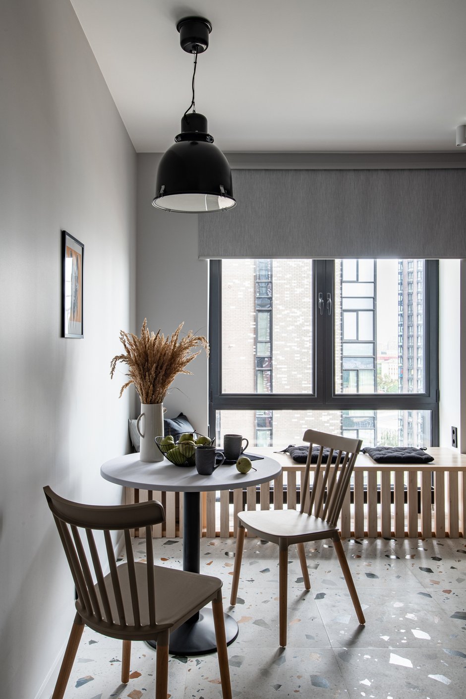 Фотография: Кухня и столовая в стиле Современный, Квартира, Проект недели, Москва, 2 комнаты, 40-60 метров, Ксения Гусева – фото на INMYROOM