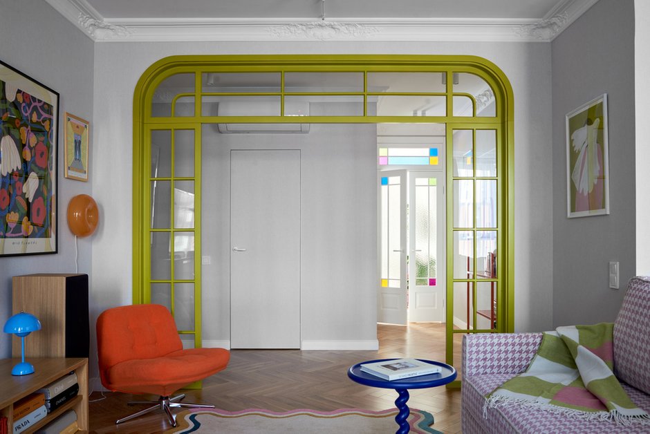 Фотография:  в стиле , Эклектика, Квартира, Проект дня, Беларусь, Минск, 2 комнаты, 60-90 метров, Анжелика Макаревич – фото на INMYROOM