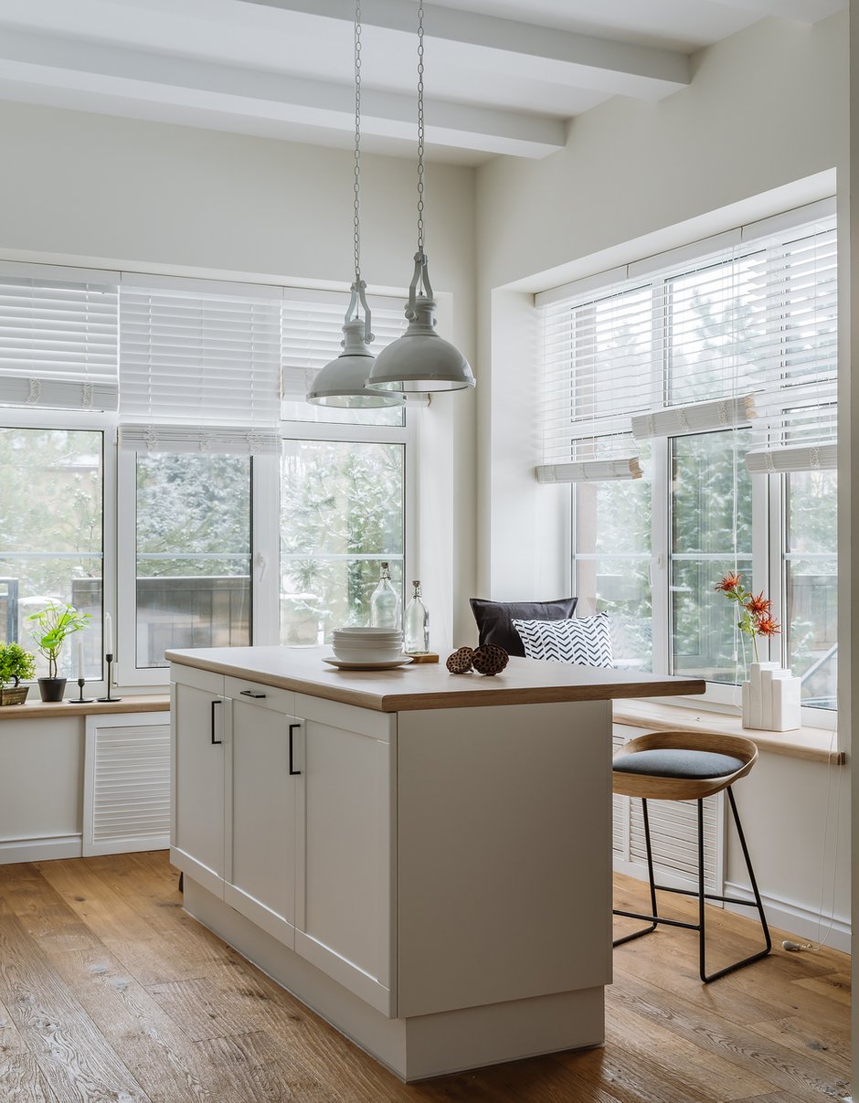 Фотография: Кухня и столовая в стиле Скандинавский, Дом, Проект недели, Дом и дача, Одинцовский район, 4 и больше, Более 90 метров, Наталья Балашова – фото на INMYROOM