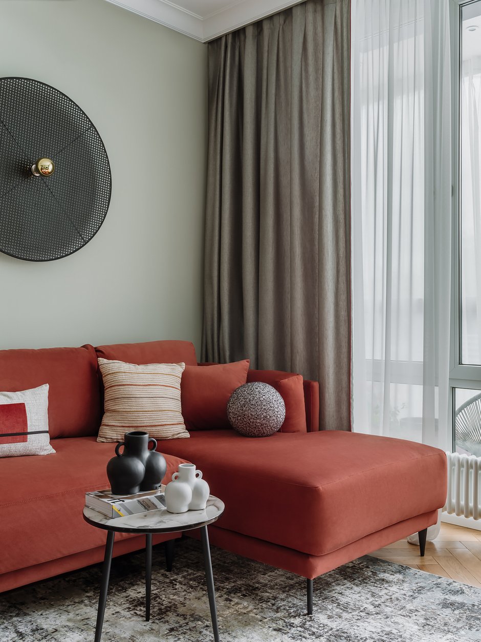 Фотография:  в стиле , Современный, Квартира, Проект дня, 2 комнаты, 40-60 метров, Тула, Ирина Виневская – фото на INMYROOM