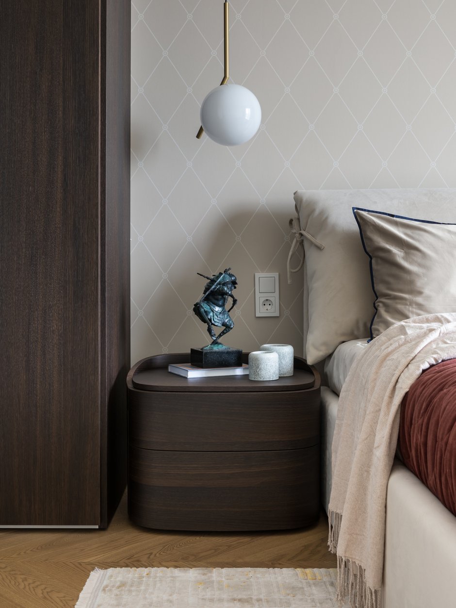 Фотография: Спальня в стиле Современный, Квартира, Проект недели, Минск, 4 и больше, Более 90 метров, Наталия Кондратович – фото на INMYROOM