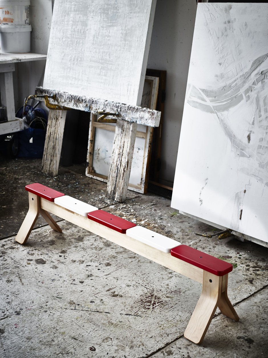 Фотография: в стиле Лофт, Декор интерьера, Карта покупок, Часы, Мебель и свет, Индустрия, IKEA, Светильник, Стол, Ковер, Полки, Журнальный столик, Вешалка, Лампы – фото на INMYROOM