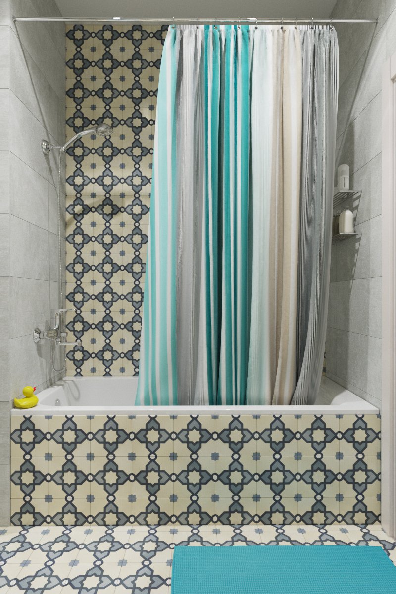 Фотография: Ванная в стиле Современный, Квартира, Проект недели, Москва, Студия 3.14, Тимур Абдрахманов, Борис Комаровский, Сталинка, Алена Горшкова, Галина Жирицкая, 3 комнаты, 60-90 метров – фото на INMYROOM