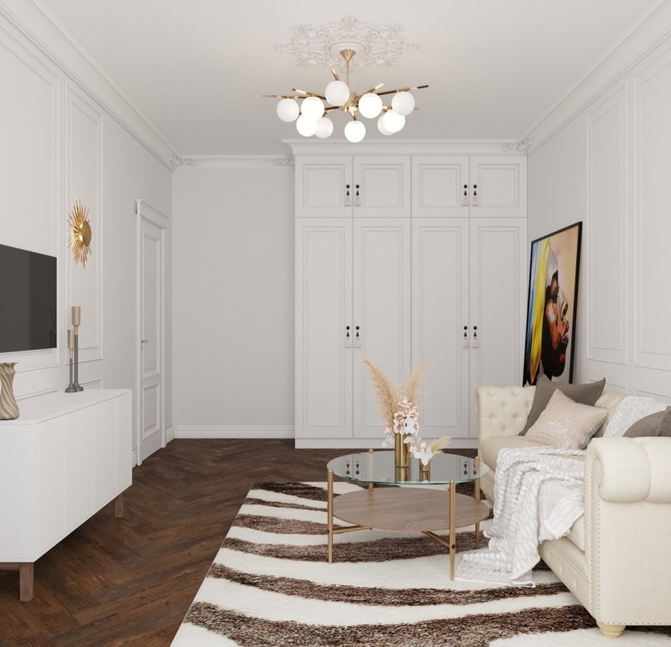 Фотография: Гостиная в стиле Современный, Проект недели, ПРЕМИЯ INMYROOM – фото на INMYROOM