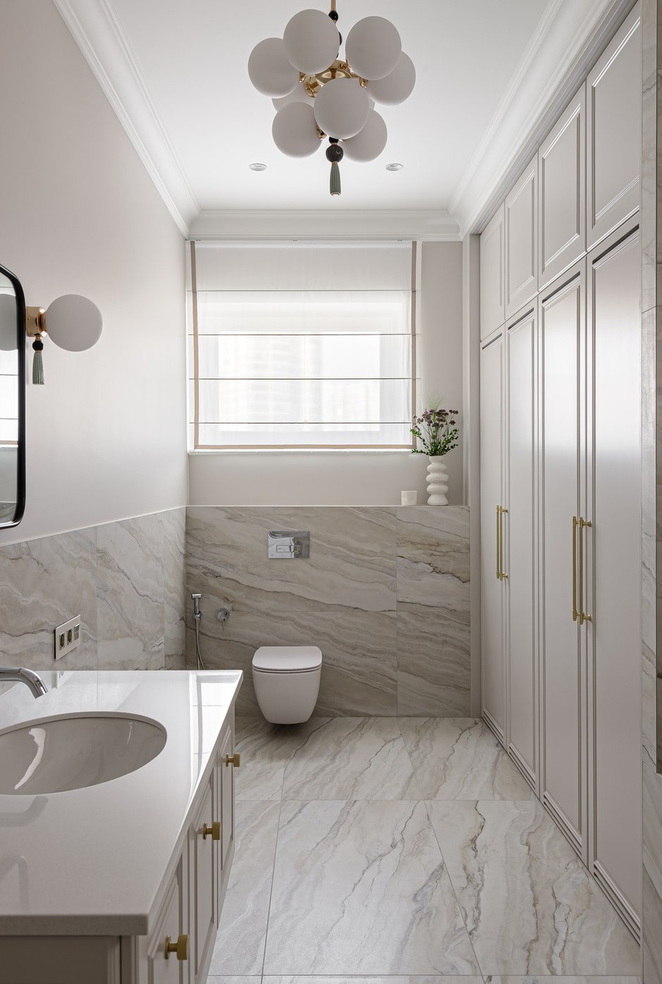 Фотография: Ванная в стиле Классический, Современный, Дом, Проект дня, Дом и дача, Краснодар, Кирпичный дом, 4 и больше, Более 90 метров, Татьяна Черкашина – фото на INMYROOM