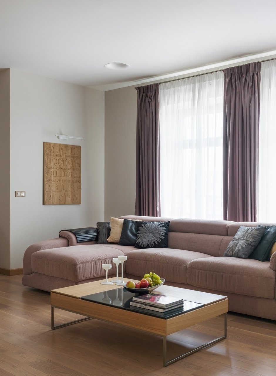 Фотография: Гостиная в стиле Современный, Дом, Проект недели, Дом и дача, Московская область, 4 и больше, Более 90 метров, SO Bytie – фото на INMYROOM