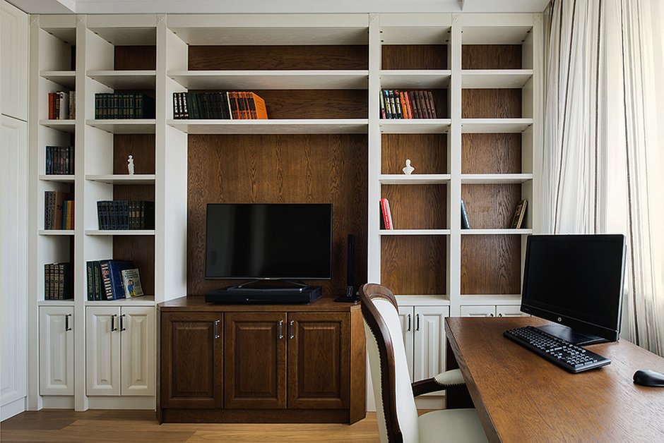 Фотография:  в стиле , Современный, Квартира, Проект недели, Москва, Анна Жемерева, новостройка, Монолитный дом, 4 и больше, Более 90 метров – фото на INMYROOM