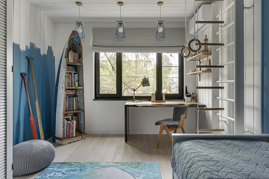 Фотография: Детская в стиле Современный, Скандинавский, Квартира, Проект дня, Москва, Панельный дом, 3 комнаты, 60-90 метров, 1605, Алена Ромашкова – фото на INMYROOM