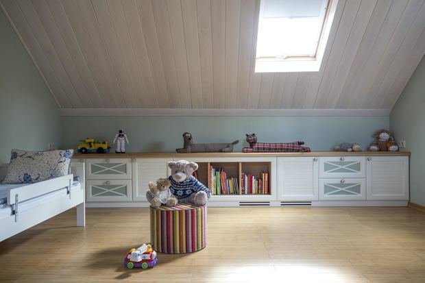 Фотография: Детская в стиле Скандинавский, Минимализм, Дом, Проект недели, Подмосковье, Анна Яровикова, Юлия Мясникова, 4 и больше, Более 90 метров – фото на INMYROOM