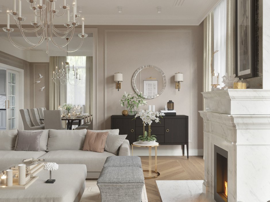 Фотография: Гостиная в стиле Современный, – фото на INMYROOM