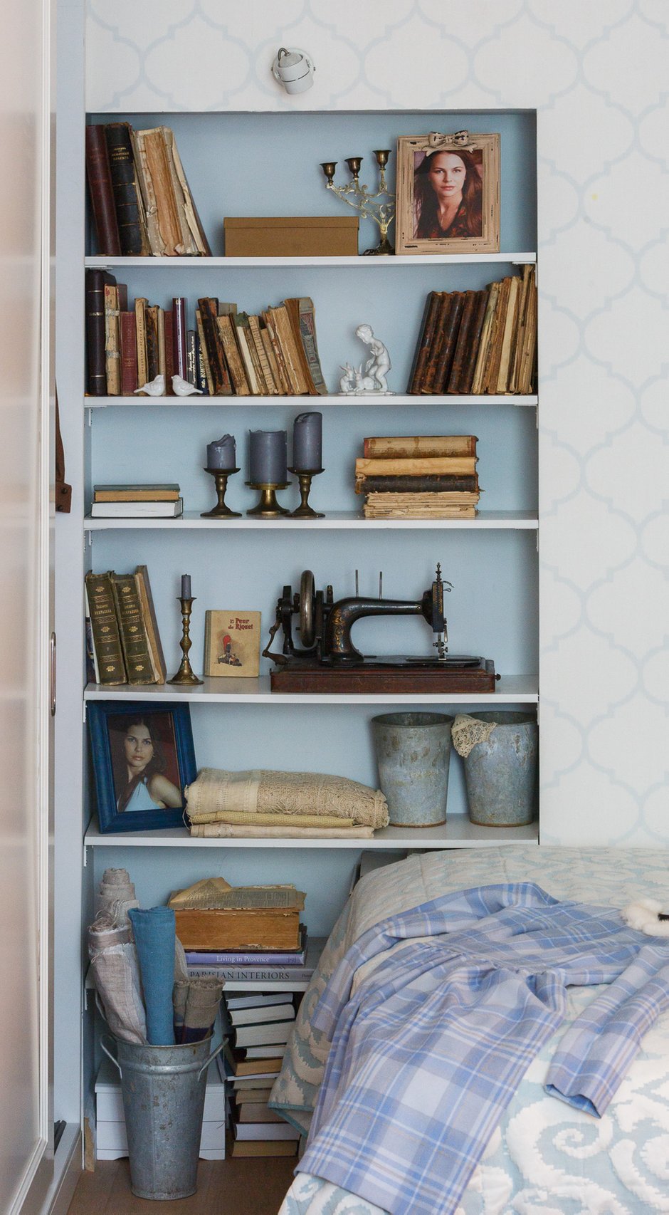 Фотография: Декор в стиле Прованс и Кантри, Малогабаритная квартира, Квартира, Проект недели, Москва, Сталинка, Bonhomedesign, 2 комнаты, 40-60 метров – фото на INMYROOM