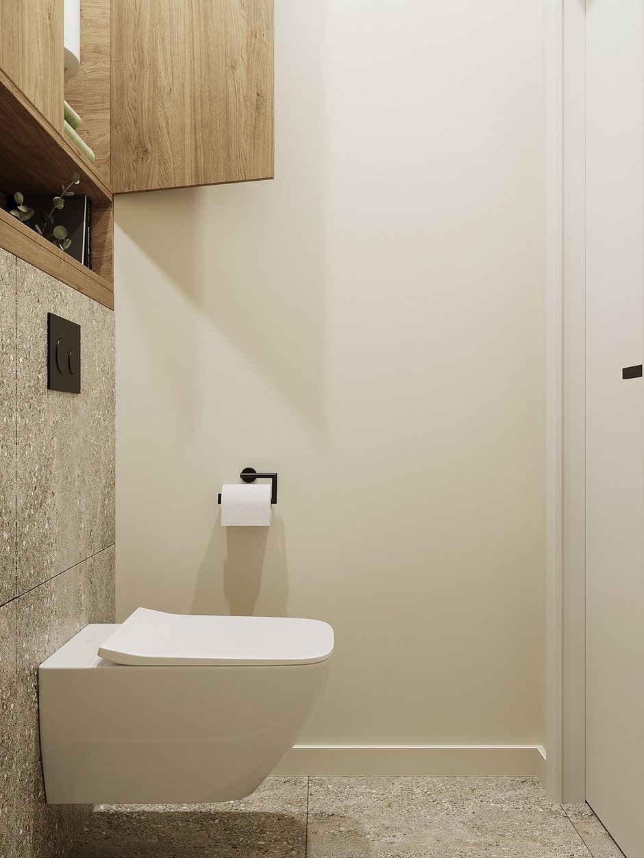 Фотография: Ванная в стиле Современный, Квартира, Проект недели, Санкт-Петербург, 1 комната, 40-60 метров, Finterio – фото на INMYROOM