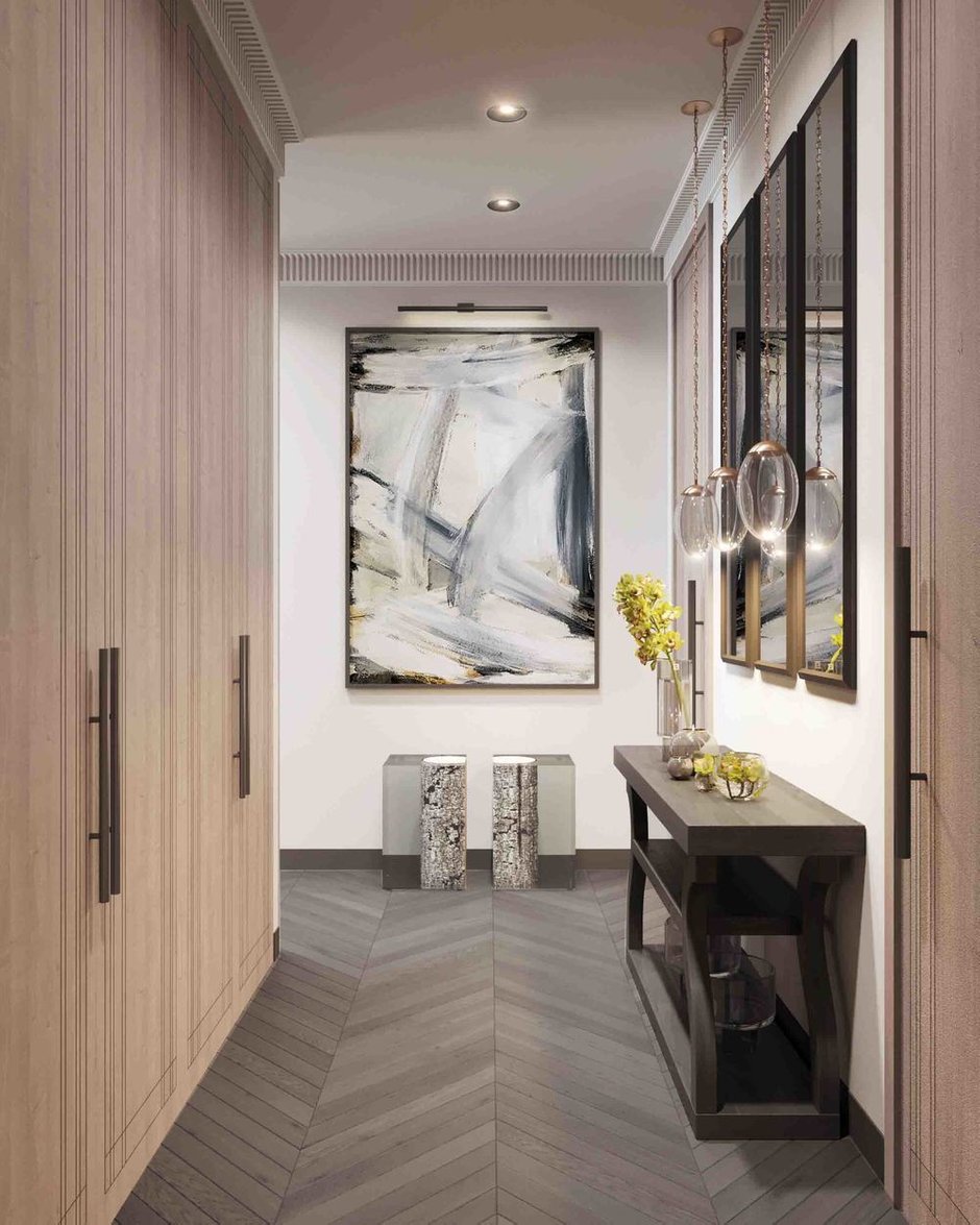 Фотография: Прихожая в стиле Современный, Проект недели, Москва, 4 и больше, Более 90 метров, Олеся Федоренко, ЖК "Дом на Трубецкой" – фото на INMYROOM