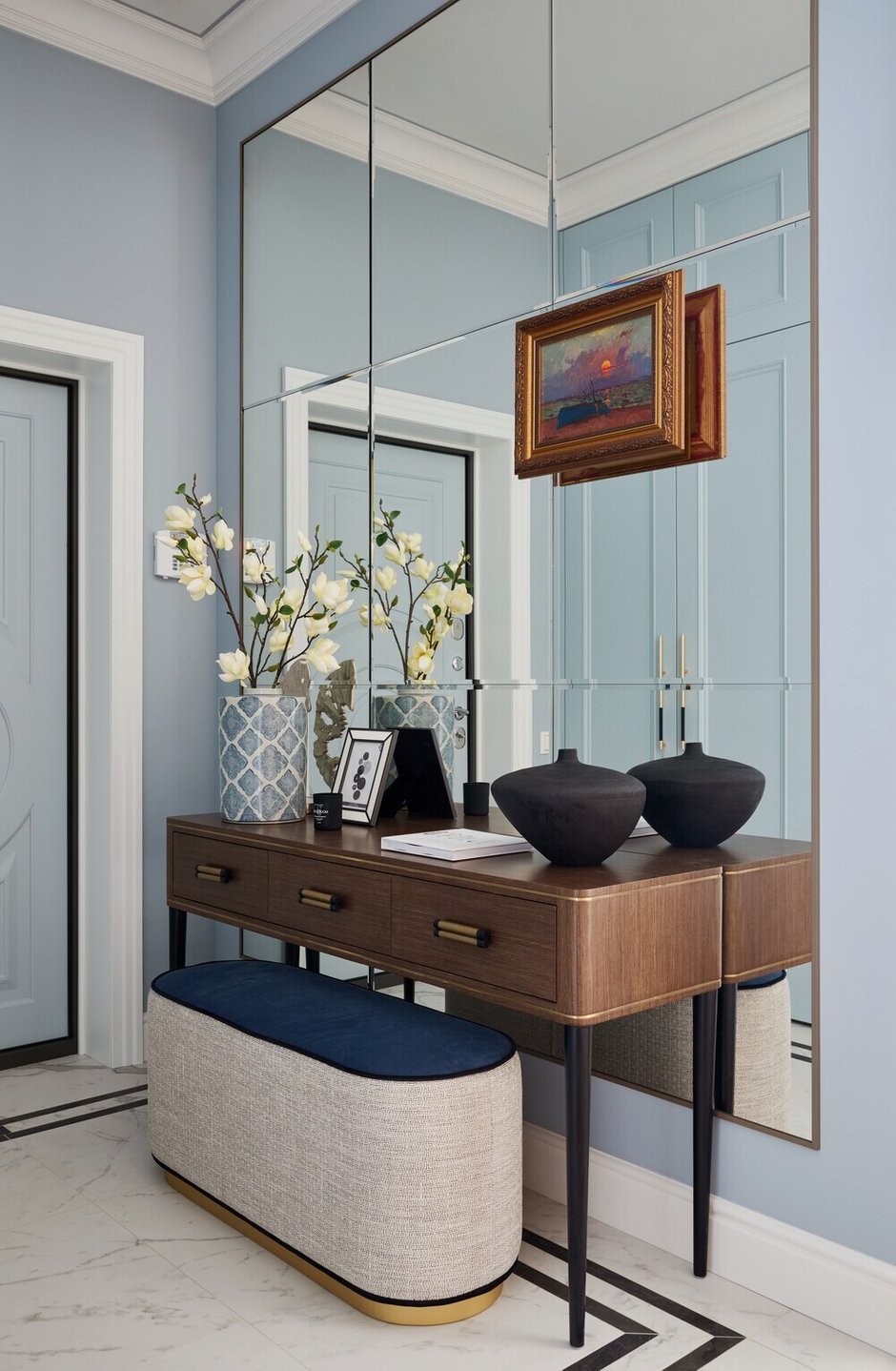 Фотография: в стиле , Квартира, Проект дня, 3 комнаты, Более 90 метров, Эксклюзивные проекты, современный с элементами неоклассики, Новосибирская область, Кольцово – фото на INMYROOM