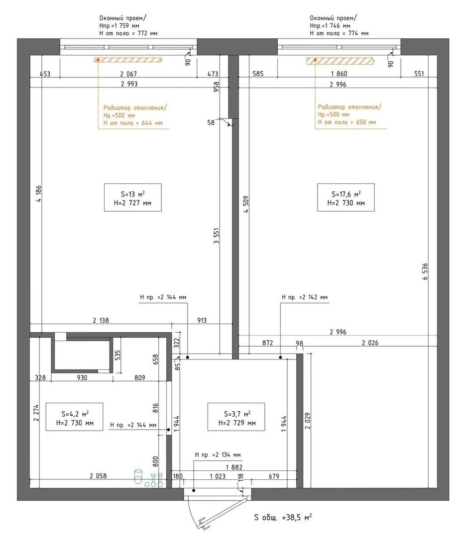 Фотография: Планировки в стиле , Современный, Квартира, Перепланировка, 1 комната, до 40 метров, Нина Иваненко – фото на INMYROOM