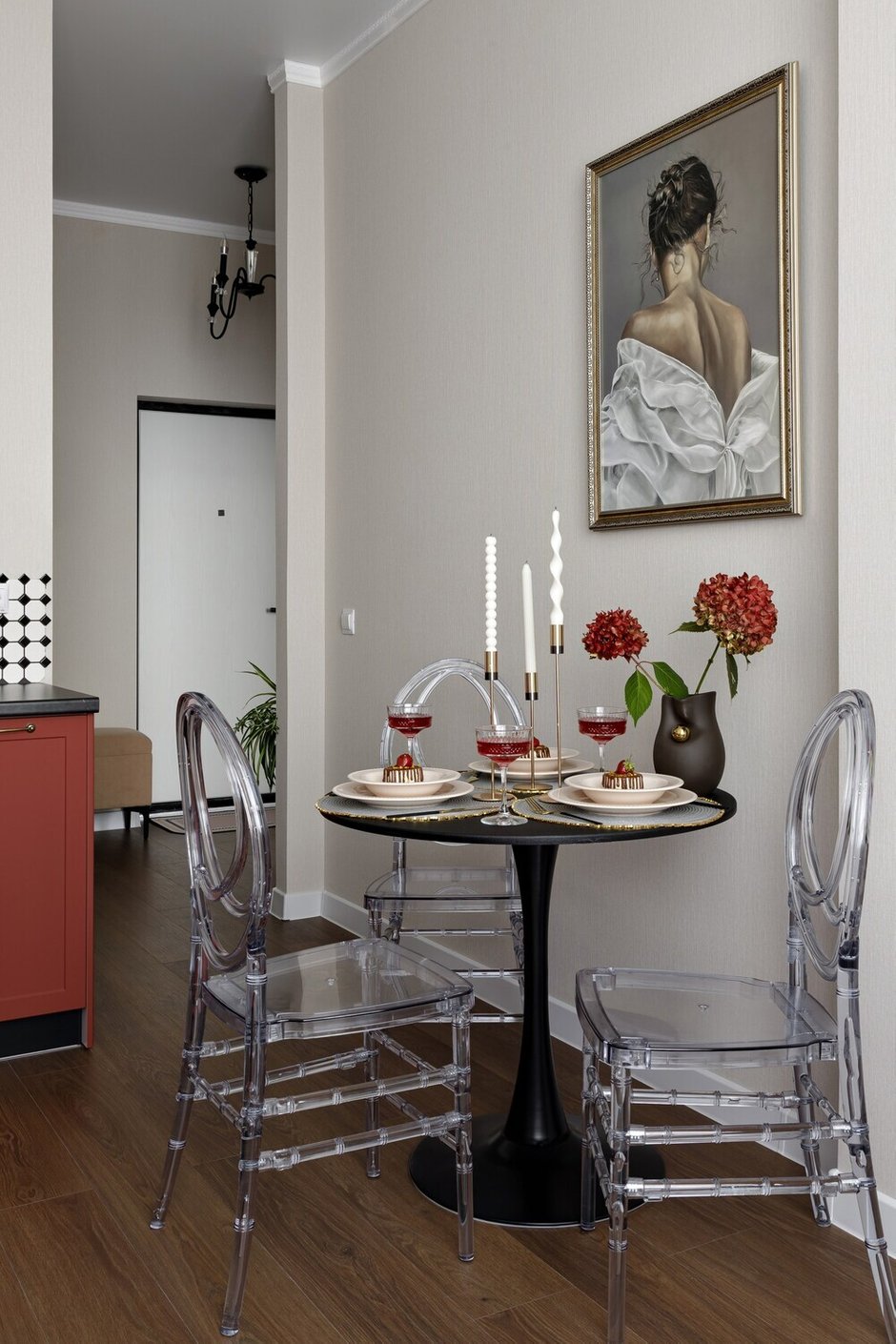 Фотография:  в стиле , Эклектика, Малогабаритная квартира, Квартира, Проект дня, Краснодар, 1 комната, до 40 метров, Ольга Суворова – фото на INMYROOM