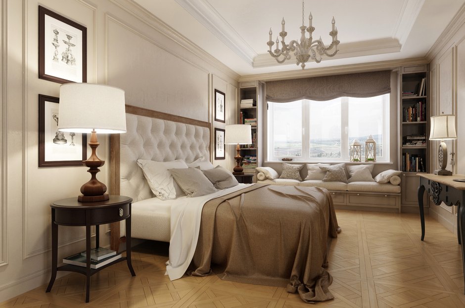 Фотография: Спальня в стиле Прованс и Кантри, Дом, Проект недели, Ленинградская область, 4 и больше, Более 90 метров – фото на INMYROOM