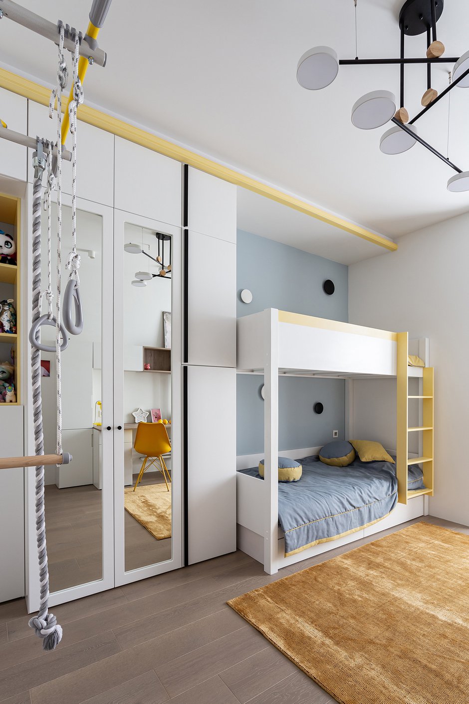 Фотография: Детская в стиле Современный, Минимализм, Квартира, Проект недели, Москва, 3 комнаты, Более 90 метров, Светлана Гальченко – фото на INMYROOM