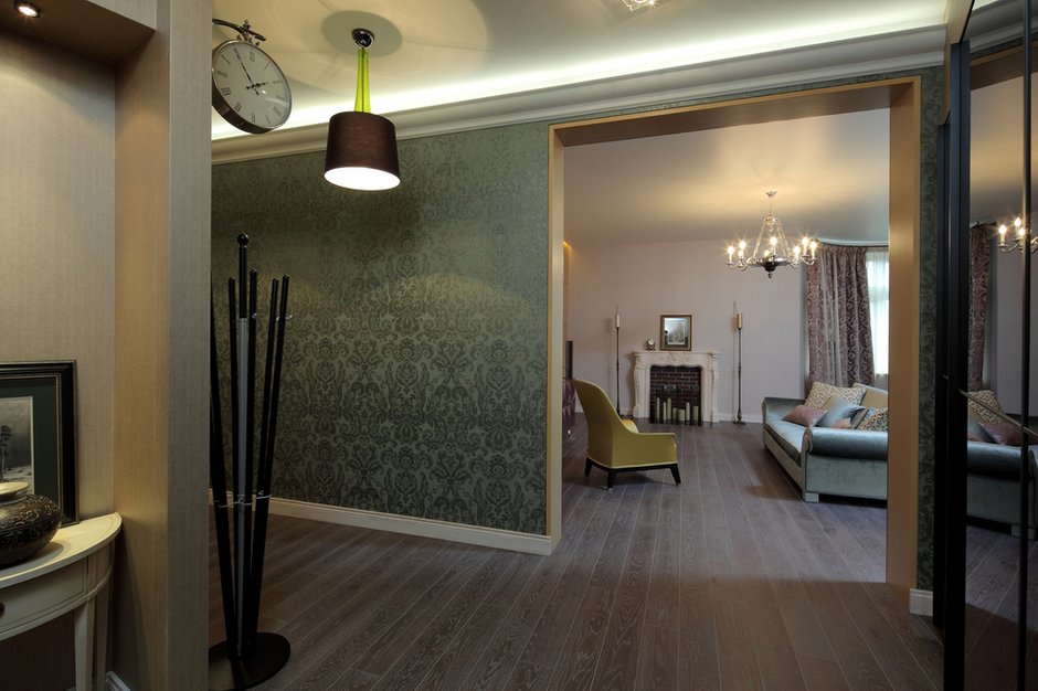 Фотография: Гостиная в стиле Современный, Квартира, Дома и квартиры, Москва, Фьюжн – фото на INMYROOM