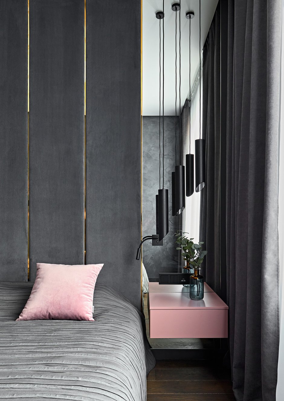 Фотография: Спальня в стиле Современный, Проект дня, Санкт-Петербург, 2 комнаты, 60-90 метров – фото на INMYROOM