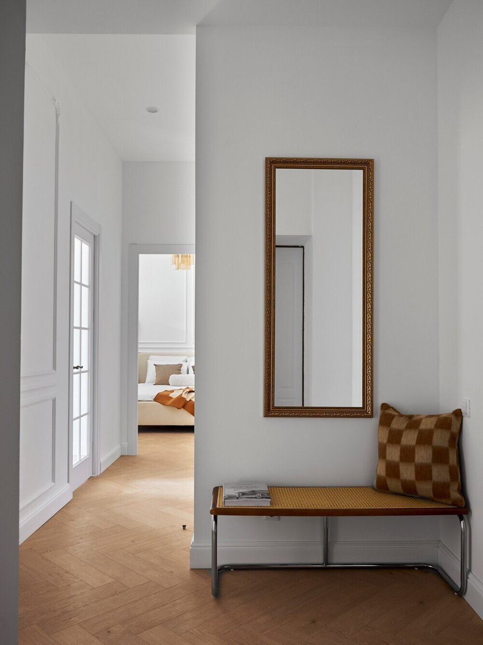 Фотография:  в стиле , Квартира, Проект дня, Санкт-Петербург, Сталинка, 2 комнаты, 40-60 метров, Анастасия Рушанская, Александра Рушанская – фото на INMYROOM