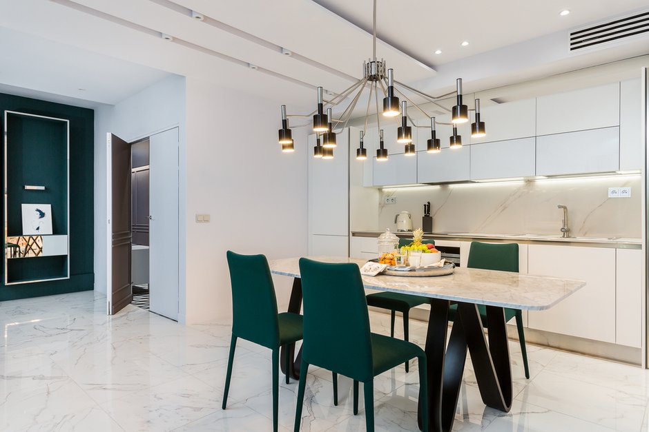 Фотография: Кухня и столовая в стиле Современный, Квартира, Проект дня, Ника Воротынцева – фото на INMYROOM