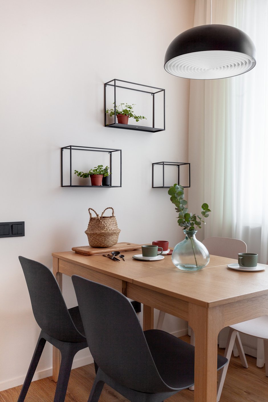 Фотография: Кухня и столовая в стиле Современный, Квартира, Проект недели, Москва, 2 комнаты, 40-60 метров, КубКвадрат – фото на INMYROOM