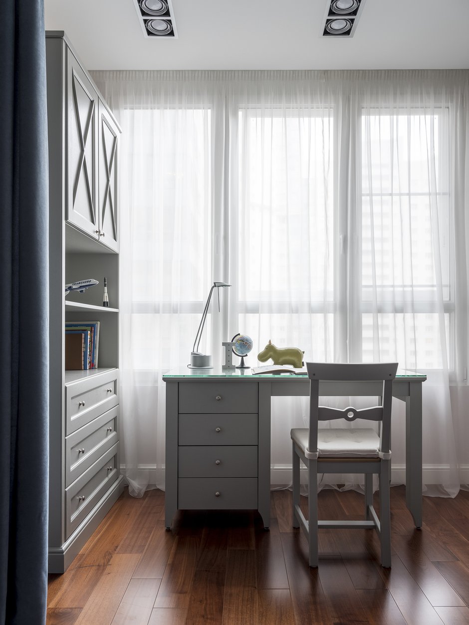 Фотография: Детская в стиле Классический, Современный, Квартира, Проект недели, Москва, Лидия Большакова, 4 и больше, Более 90 метров – фото на INMYROOM