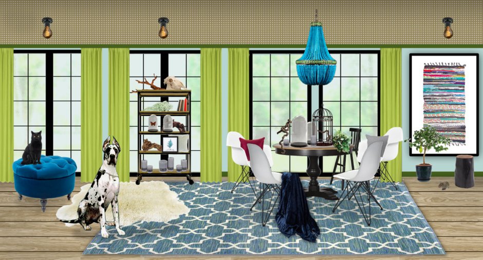 Фотография: Кухня и столовая в стиле Современный, Перепланировка, Дача, Веранда, веранда на даче, Вера Тарловская, дачная терраса, до 40 метров, We Create Studio, Леруа Мерлен, Leroy Merlin, дизайн-баттл, Вероника Лева, Мария Ковалева – фото на INMYROOM