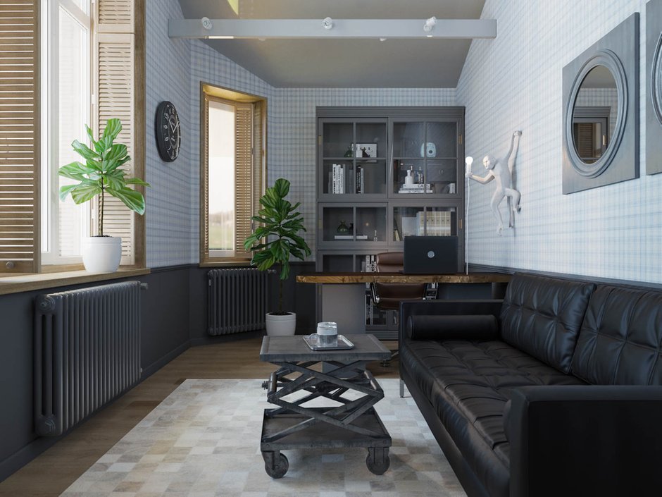 Фотография: Кабинет в стиле Современный, Прованс и Кантри, Дом, Проект недели, Дом и дача, Истринский район, Студия Волковых, 4 и больше, Более 90 метров – фото на INMYROOM