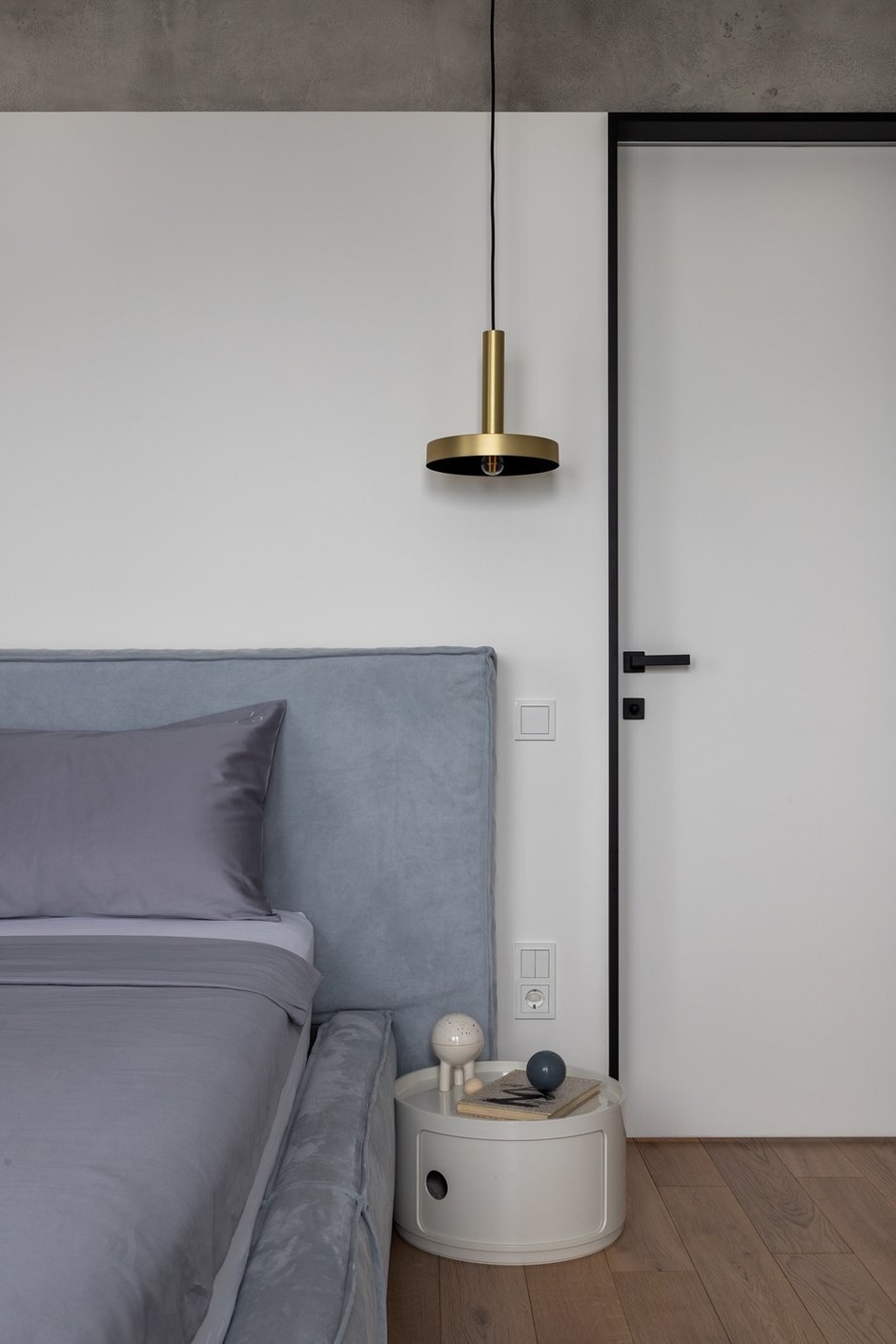 Фотография: Спальня в стиле Современный, Квартира, Минимализм, Проект недели, Минск, 3 комнаты, Более 90 метров, Zrobym architects – фото на INMYROOM