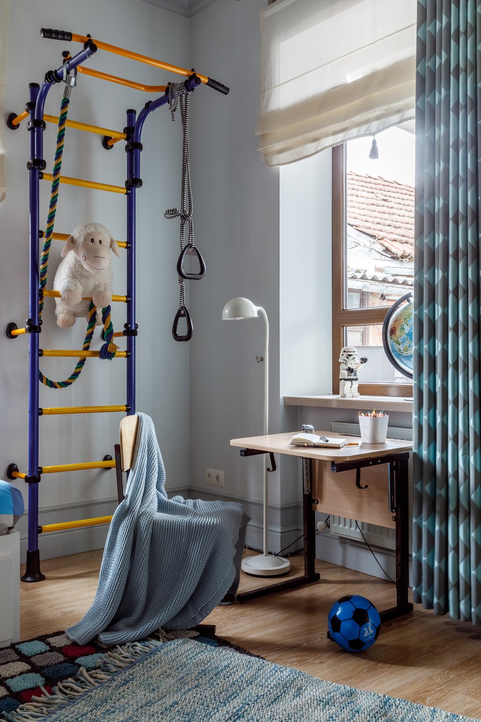 Фотография: Детская в стиле Скандинавский, Дом, Проект недели, Дом и дача, Краснодар, Кирпичный дом, 2 комнаты, 60-90 метров, Надежда Маций – фото на INMYROOM