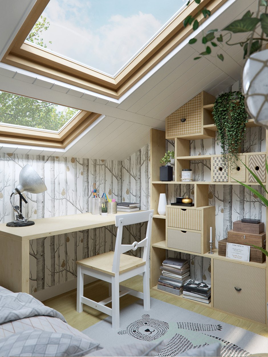 Фотография: Детская в стиле Скандинавский, Эко, Эклектика, Квартира, Проект недели, Красногорск, Московская область, 4 и больше, 60-90 метров, Маргарита Рассказова, КП «Этюд Фэмили Клаб» – фото на INMYROOM