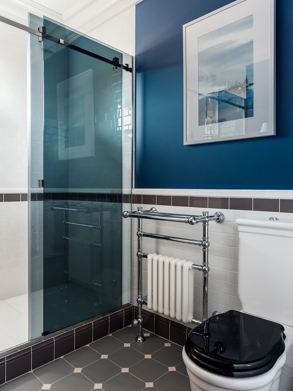 Фотография: Ванная в стиле Классический, Современный, Дом, Проект недели, Дина Салахова, Дом и дача, Московская область, 4 и больше, Более 90 метров – фото на INMYROOM