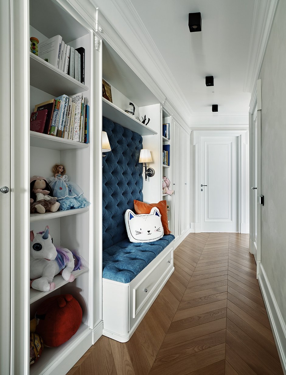 Фотография: Детская в стиле Современный, Эклектика, Квартира, Проект недели, Москва, 4 и больше, Более 90 метров, Александра Останкова – фото на INMYROOM