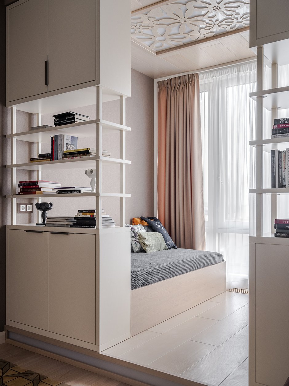 Фотография: Детская в стиле Современный, Квартира, Проект недели, Москва, Варвара Зеленецкая, Монолитный дом, 4 и больше, Более 90 метров – фото на INMYROOM