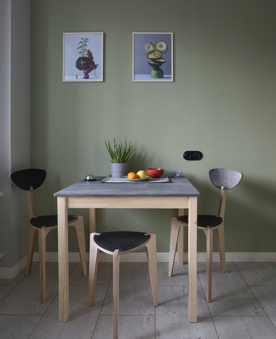 Фотография: Кухня и столовая в стиле Современный, Малогабаритная квартира, Квартира, Проект недели, Москва, 1 комната, до 40 метров, Некрасовка, Александр Максимов – фото на INMYROOM