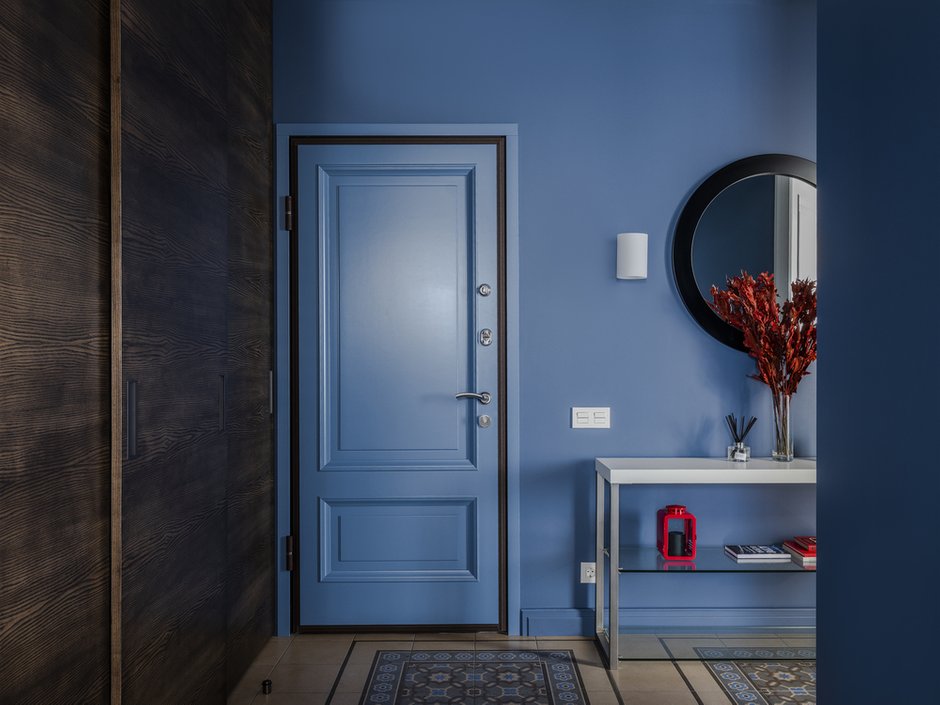 Фотография: Прихожая в стиле Современный, Квартира, Проект дня, Москва, Монолитный дом, 4 и больше, 60-90 метров, Ольга Рудакова – фото на INMYROOM